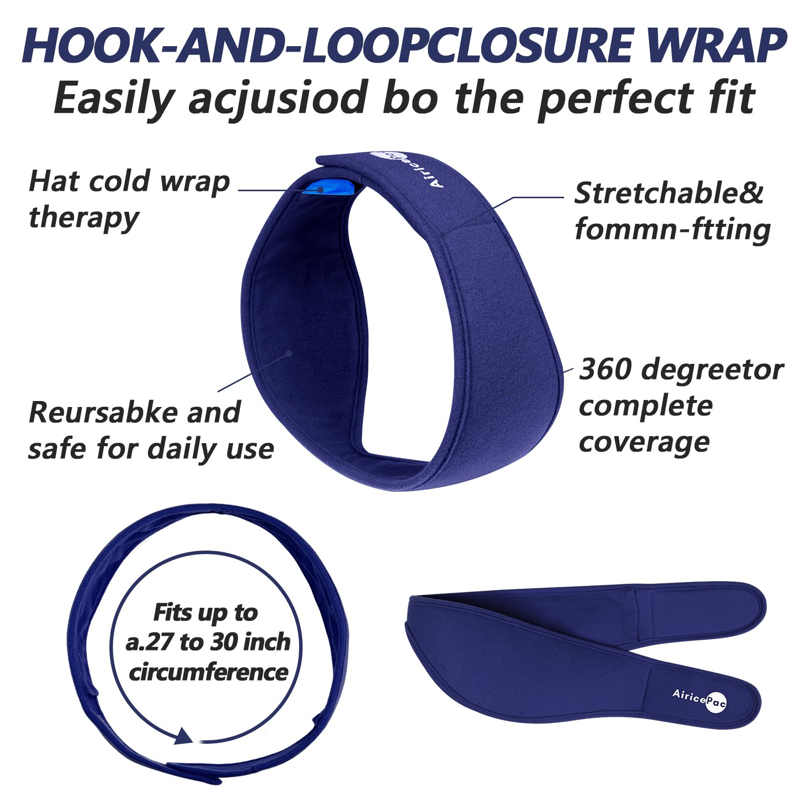 AiricePac gel basse temperature offre un refroidissement cible pour l inconfort