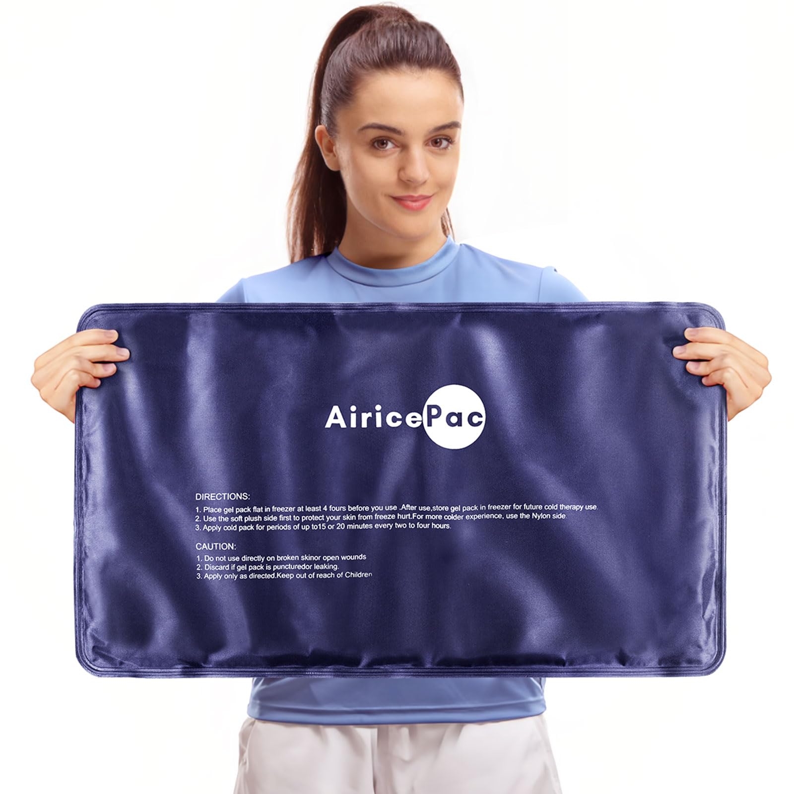 AiricePac gel-pack extra-large cheville: soutien des mouvements et réconfort