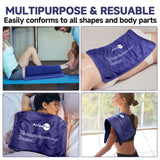 AiricePac gel-pack extra-large hanche: maintien pendant le mouvement