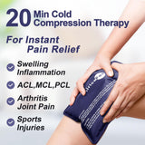 AiricePac pack glace ultra-flexible: gel à basse température pour douleur autour des muscles et articulations
