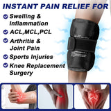 AiricePac Grand Pack Glace Genou: flexibilité et réduction du gonflement après blessure.