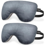 AiricePac masque yeux humide lavande graines de lin, chaleur apaisante pour yeux secs.