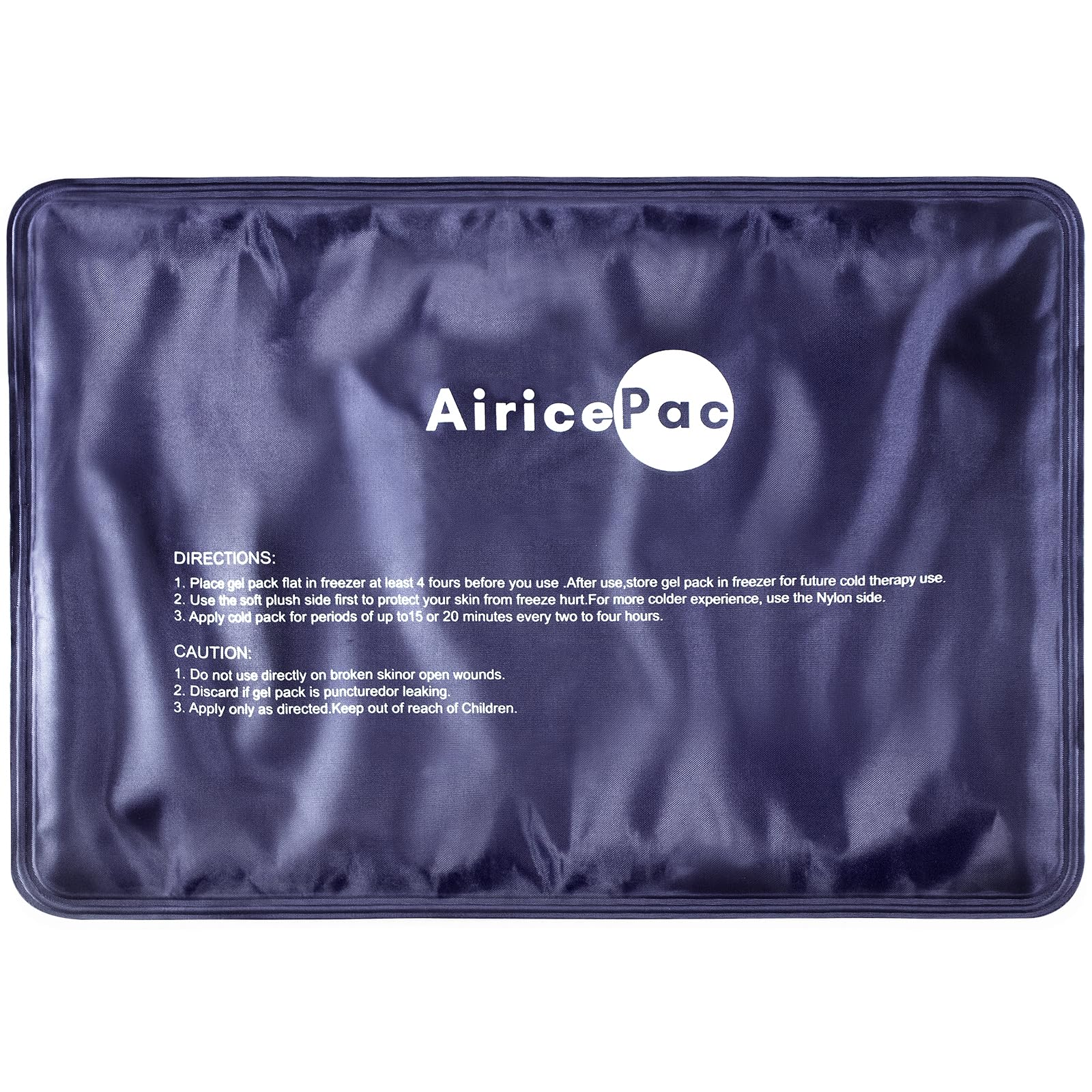 AiricePac pack gel refroidissant pour genou et épaule, soulagement ciblé