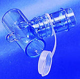 AirLife adaptateur en T pour nébuliseur, idéal pour l’intégration dans le circuit ventilatoire.