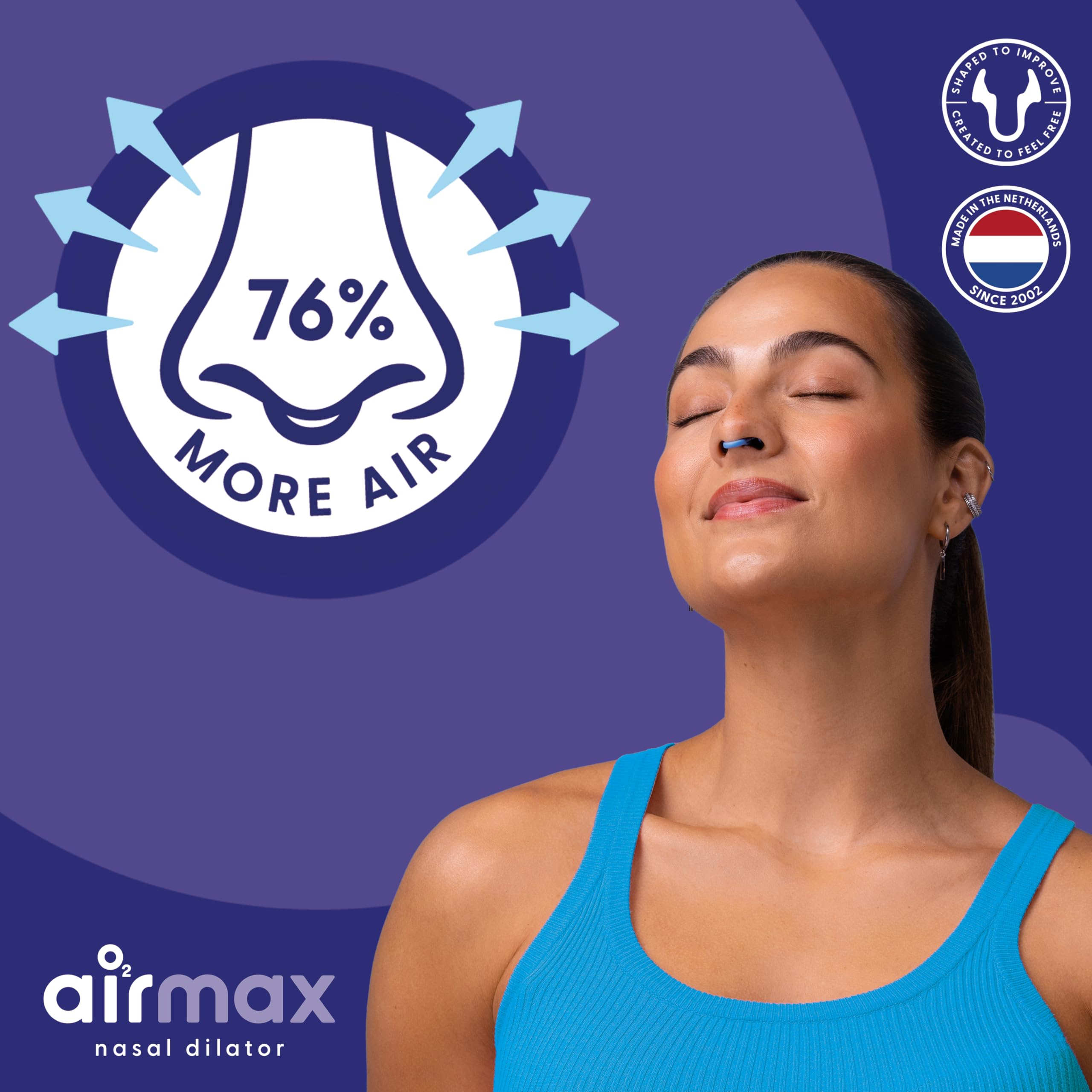 Aperçu du produit Air Max dilateurs nasaux pour sommeil et confort nocturne
