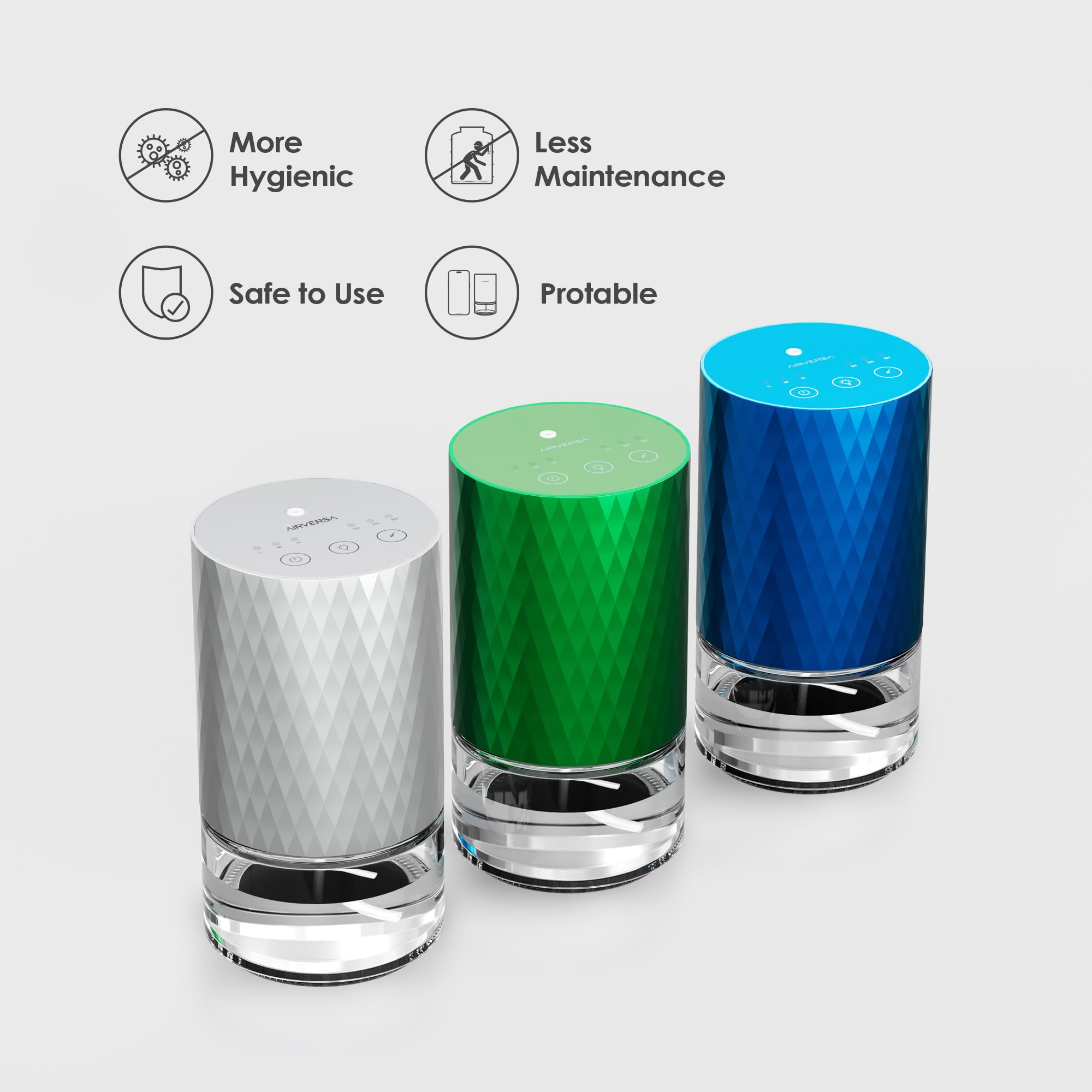 Airversa AN5 autonomie batterie jusqu'à 36 heures sans fil.