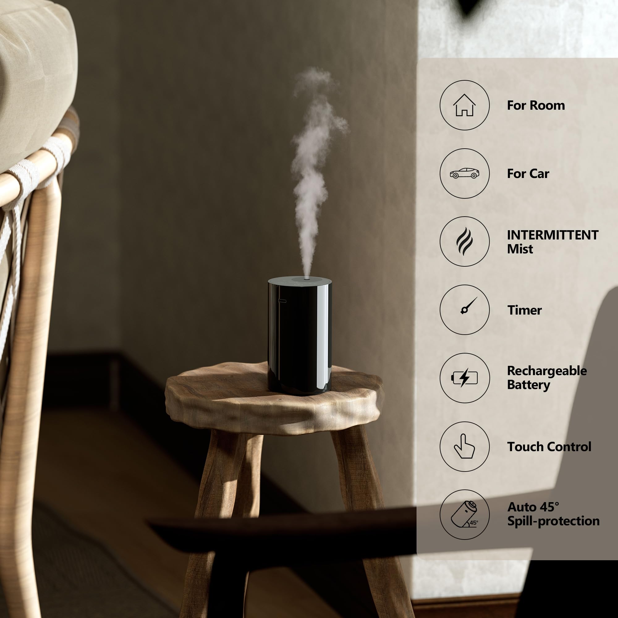 Airversa AN8 Kit – bouteilles huile 10 mL faciles à changer sans mélange