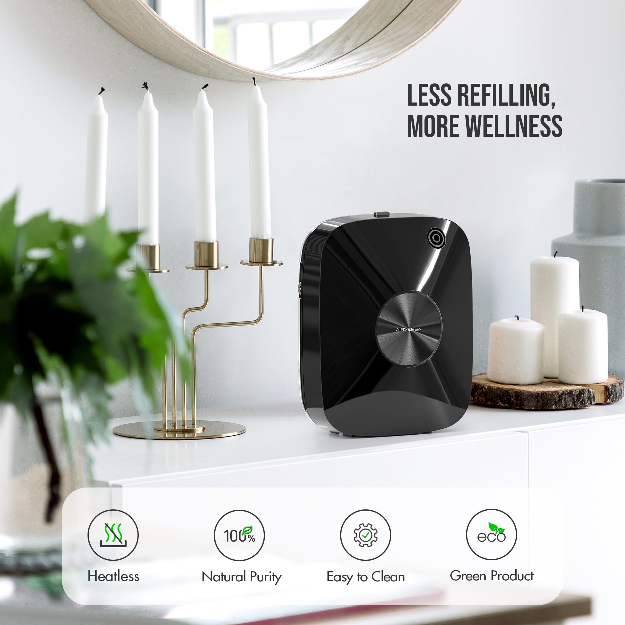 Application Sleekpoint Airversa: contrôle sans fil et programmation