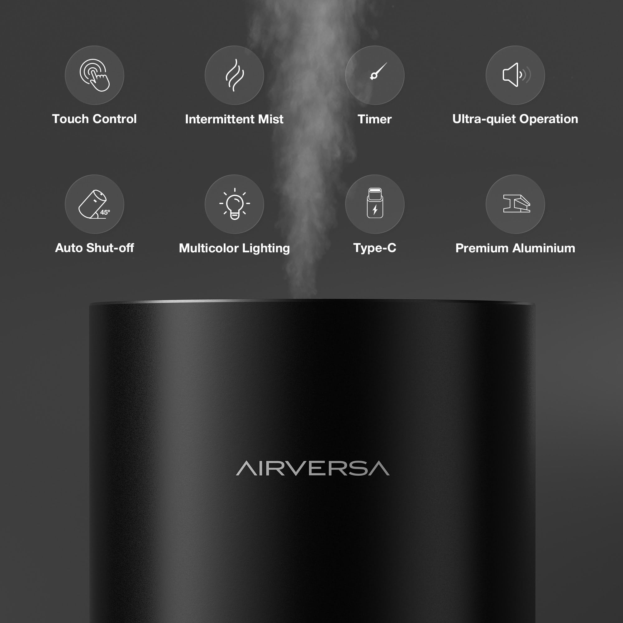 Airversa diffuseur batterie lithium 48 h pour utilisation nomade.