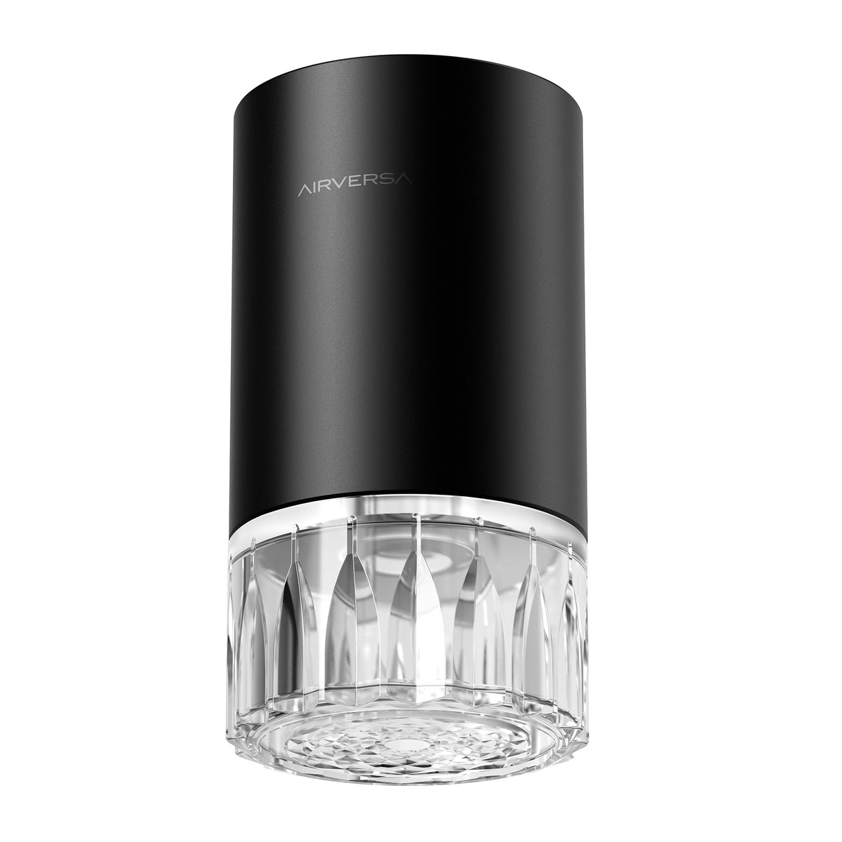 Airversa diffuseur huiles sans eau noir, diffusion calme et durable dans le salon.