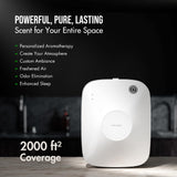 Airversa diffuseur sans eau prêt pour montage mural, économie d'espace.