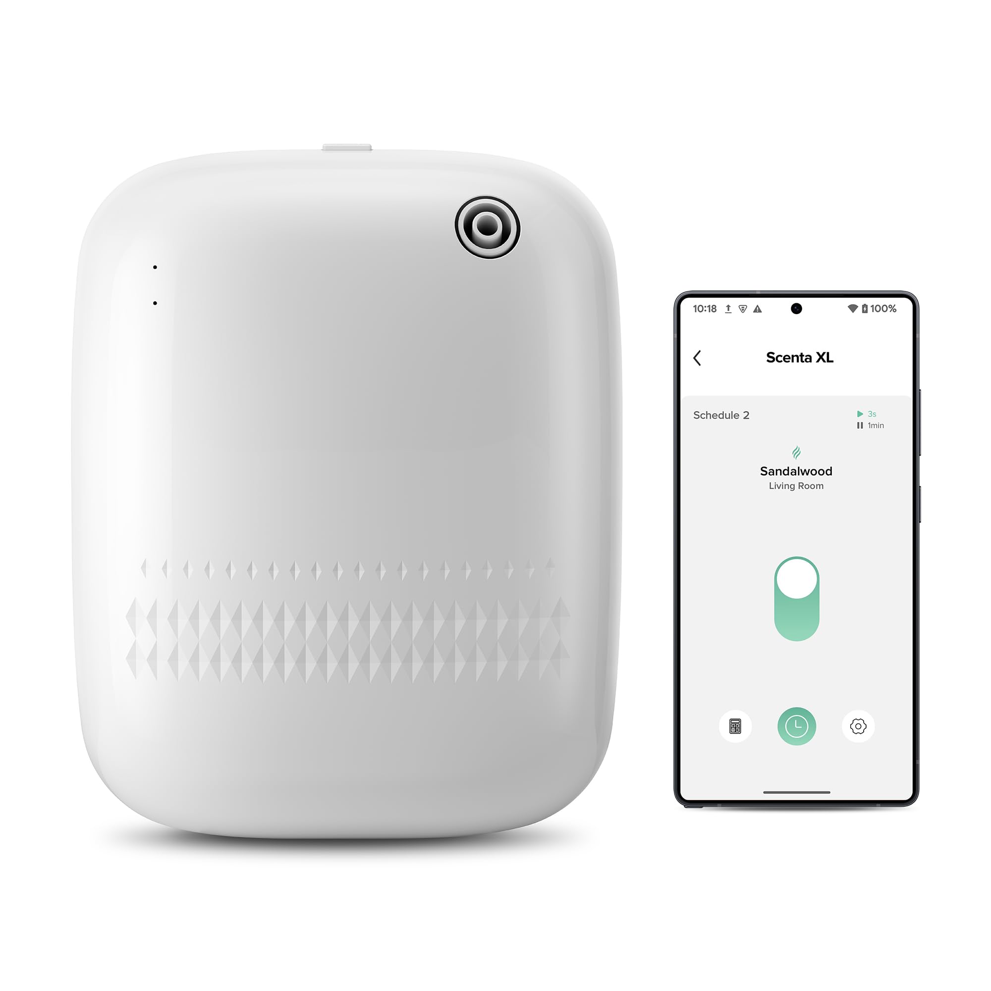 Airversa diffuseur sans eau pour grandes pièces couvre jusqu'à 180 m².