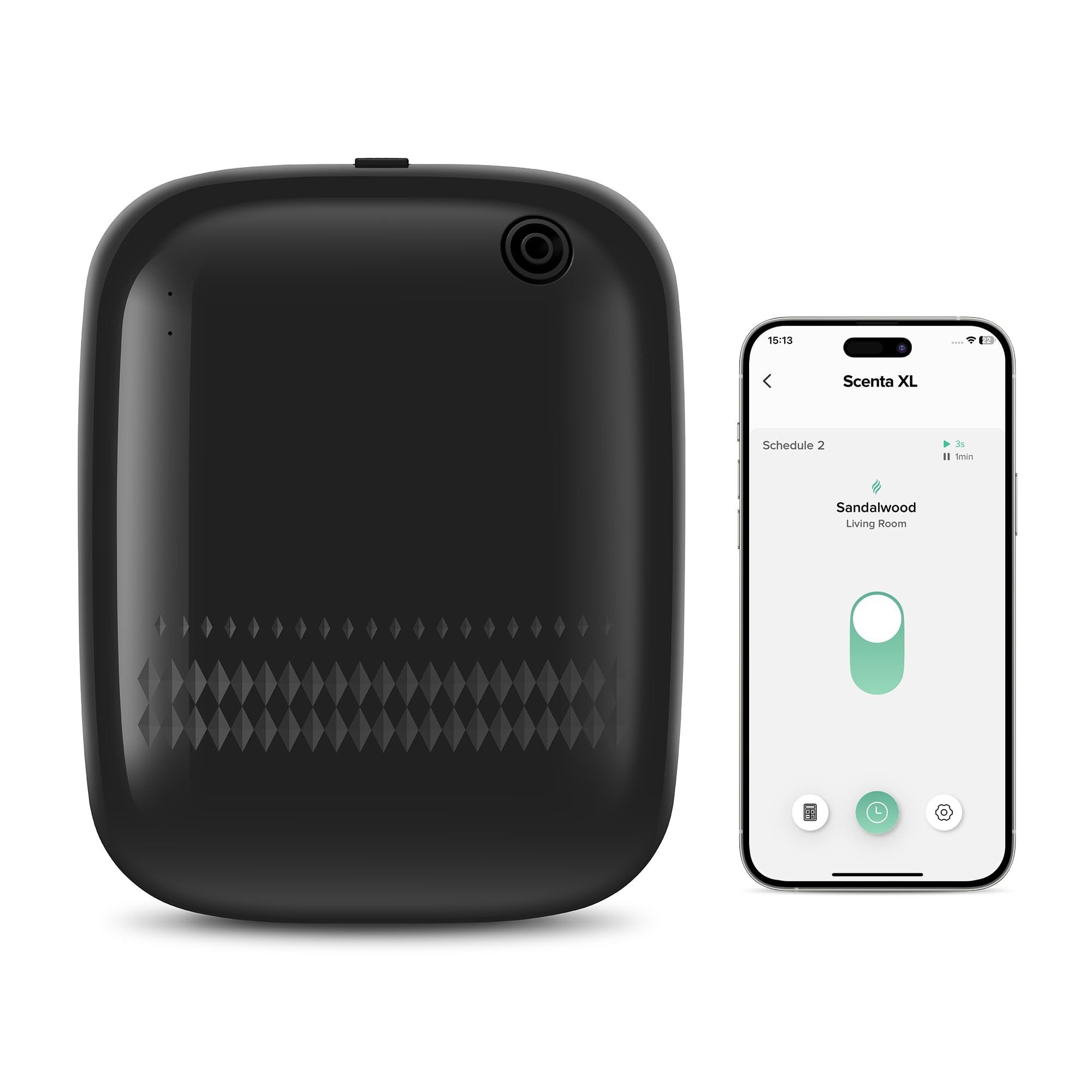 Airversa diffuseur sans eau pour grandes pièces — diffusion homogène pour espaces spacieux.