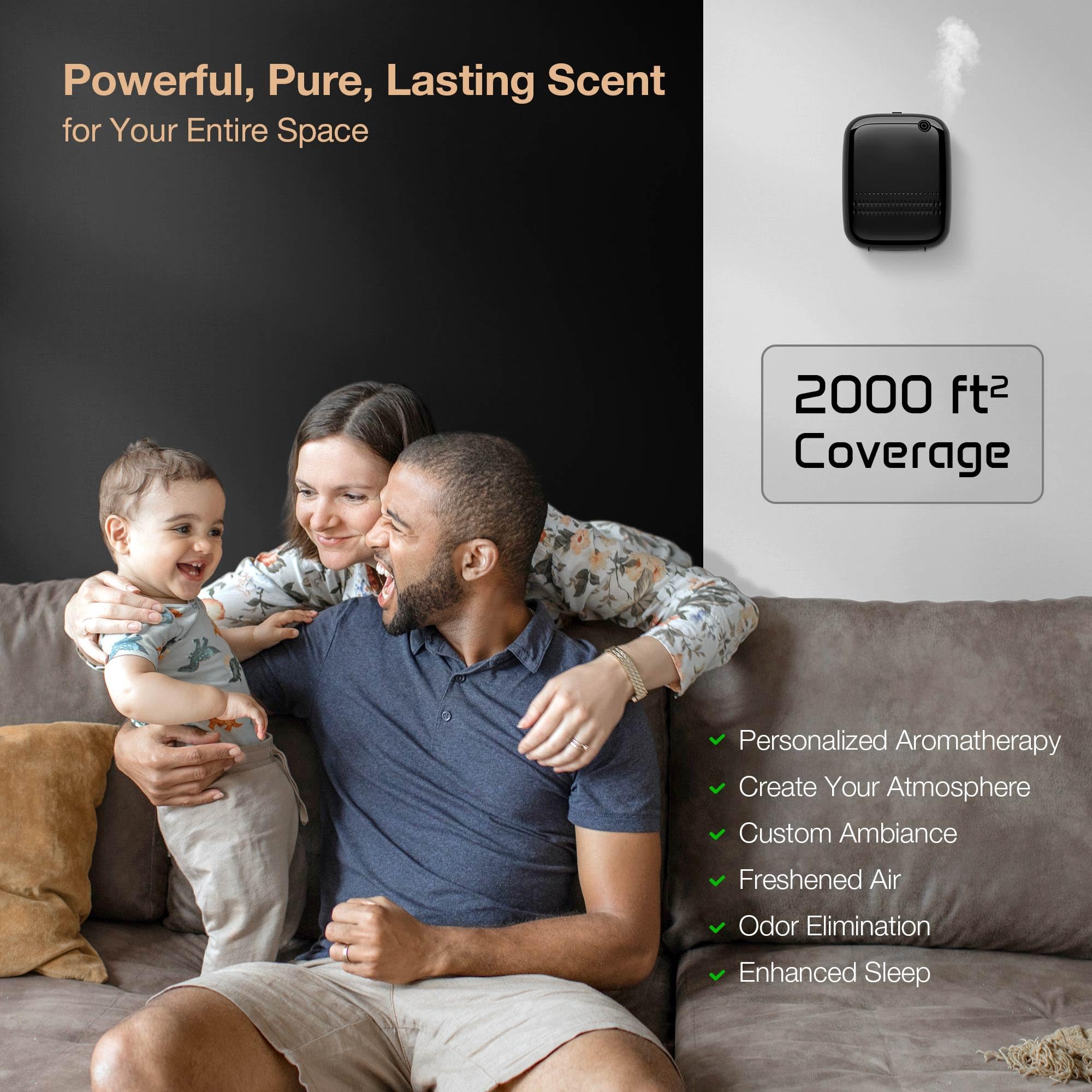 Airversa Citrus Bliss 100 ml, parfum frais pour énergie et concentration.