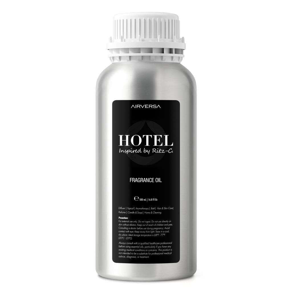 Airversa huile pour diffuseur inspirée Ritz-C.: ambiance luxueuse et relaxation durable.
