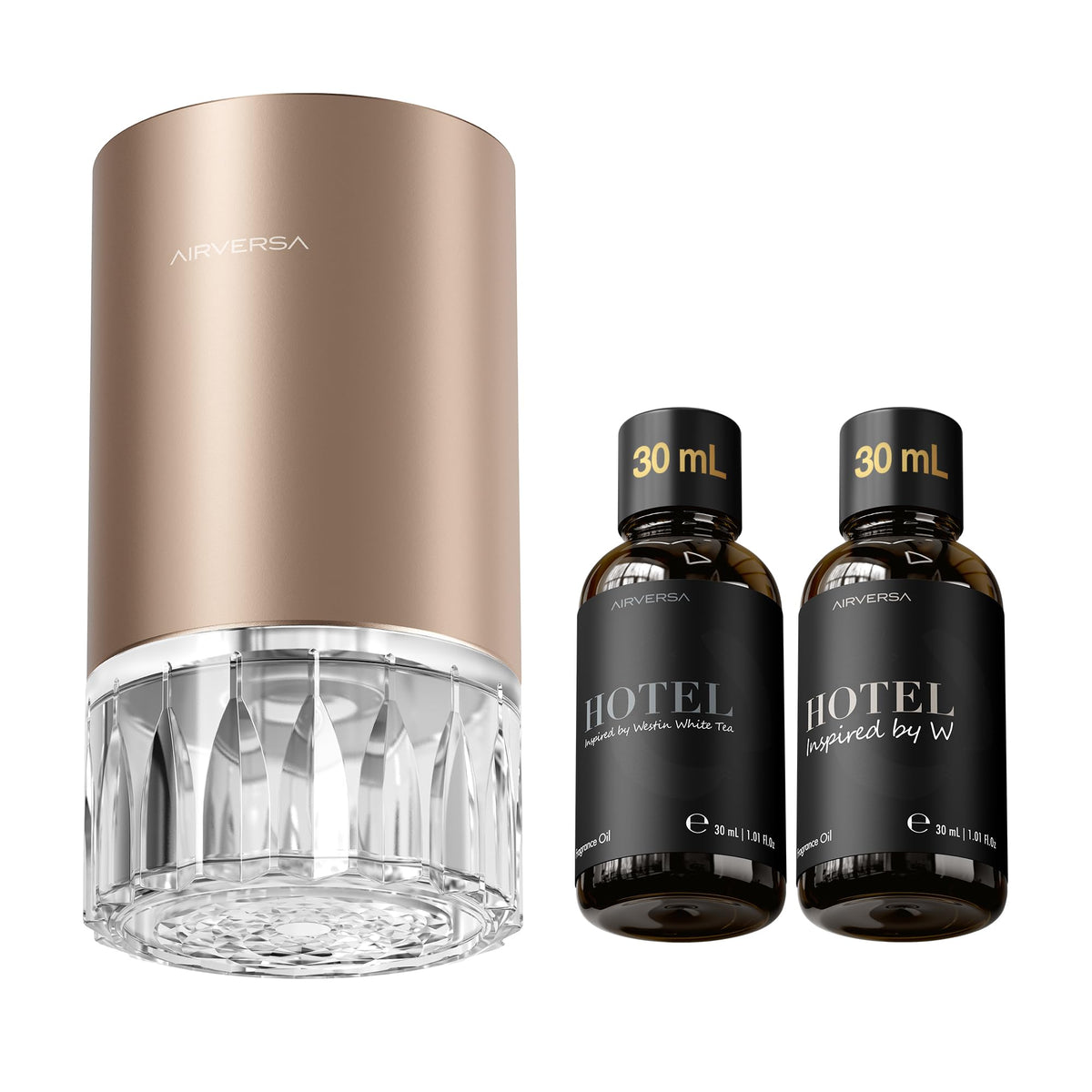 Airversa kit huiles parfumées 30 ml pour une ambiance spa à la maison.