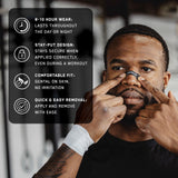 AirWAAV Nasal Strips – confort léger et retrait sans irritation.
