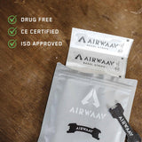 AirWAAV Nasal Strips – retrait rapide sans résidu.