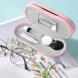 AITIME étui lunettes double-face marbré, rangement élégant