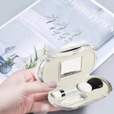 AITIME étui-lunettes-lentilles-marbre-05 inclus accessoires lentilles et solution.