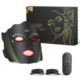 Masque AIUO LED rouge pour le visage, confort à domicile.