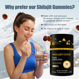 Ingrédients authentiques AUIXOPI Shilajit Gummies, pur résine naturel