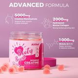 AiVital Gomme Créatine pour Femmes — étiquette détaillée, information nutritionnelle et bénéfices potentiels.
