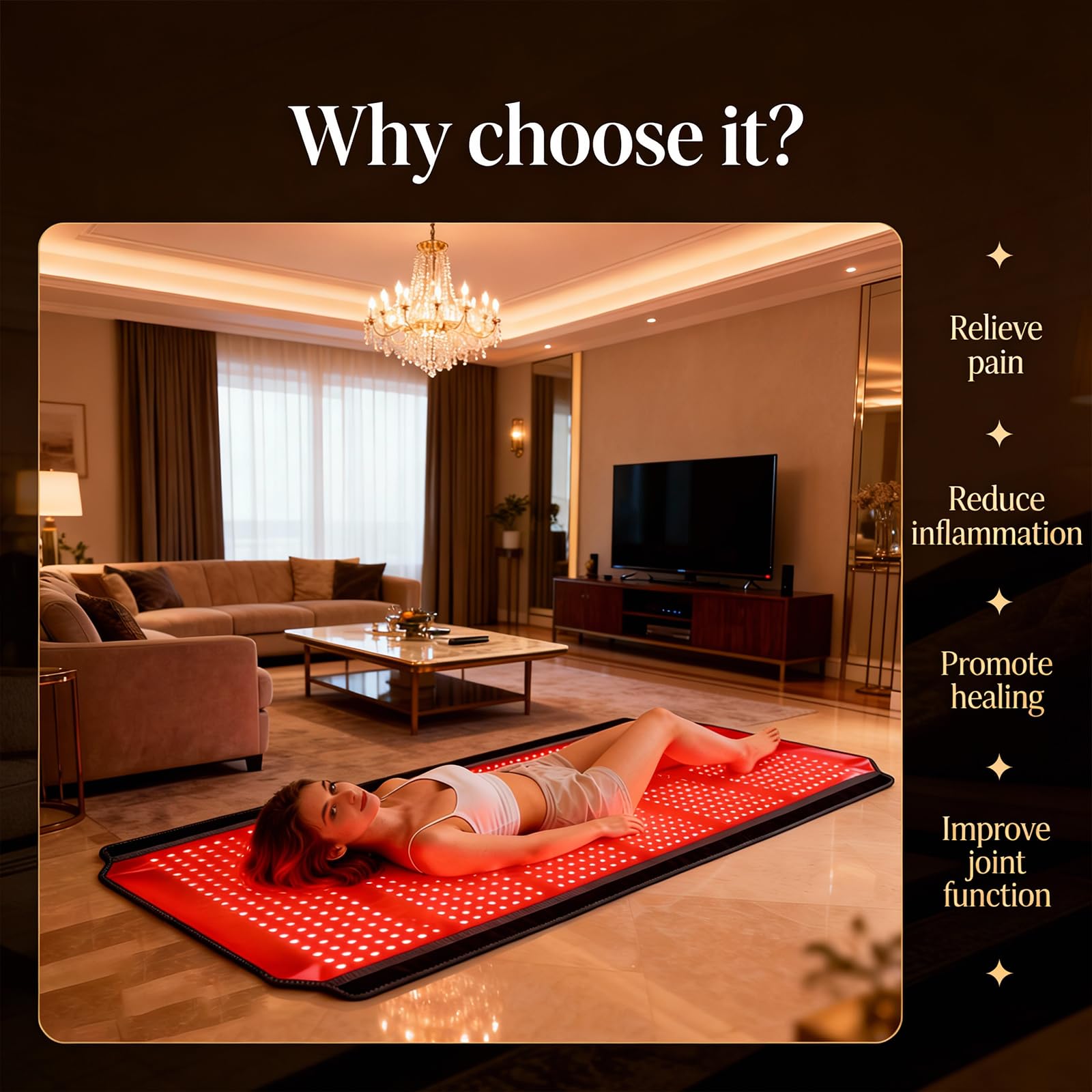 AIWOXING mode lumière trois et cinq niveaux, personnalisation aisée.
