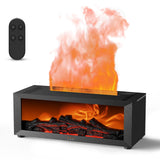 Aixiqee diffuseur avec flamme réaliste, ambiance chaleureuse et décorative.