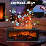 Aixiqee diffuseur LED 7 couleurs, ambiance adaptée à méditation et détente.
