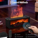 Aixiqee diffuseur avec télécommande pratique pour régler vapeur et lumière.