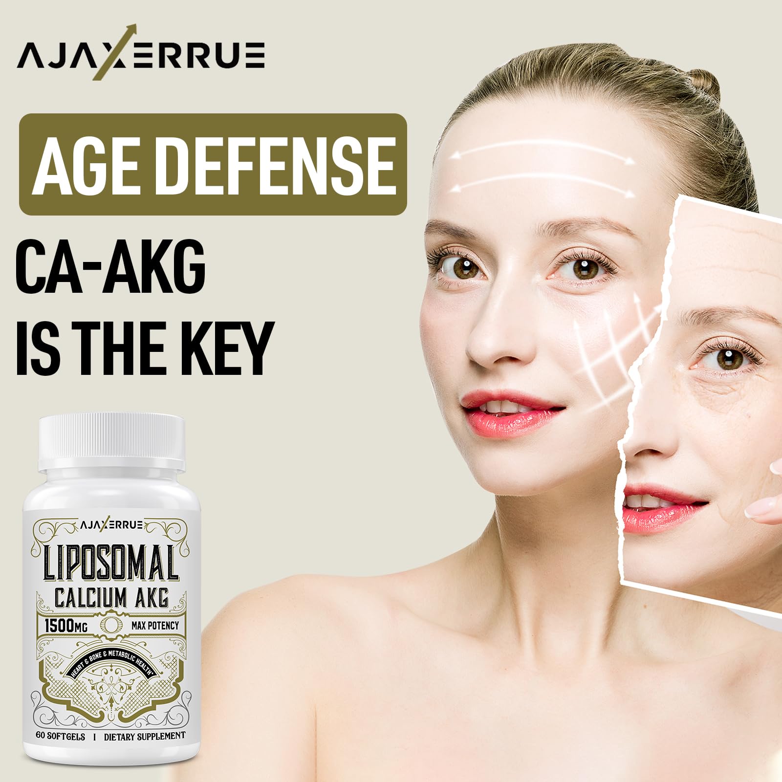 AJAXERRUE Bien-être et énergie, écrin évoquant vitalité et équilibre métabolique.