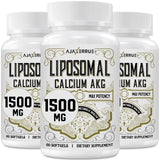 AJAXERRUE Liposomal Calcium AKG : flacon pratique pour énergie quotidienne