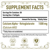 AJAXERRUE Calcium AKG liposomal – capsules faciles à avaler et à dose précise.