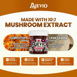 Gommes AJÉVIO crinière de lion et Cordyceps, concentration et clarté mentale