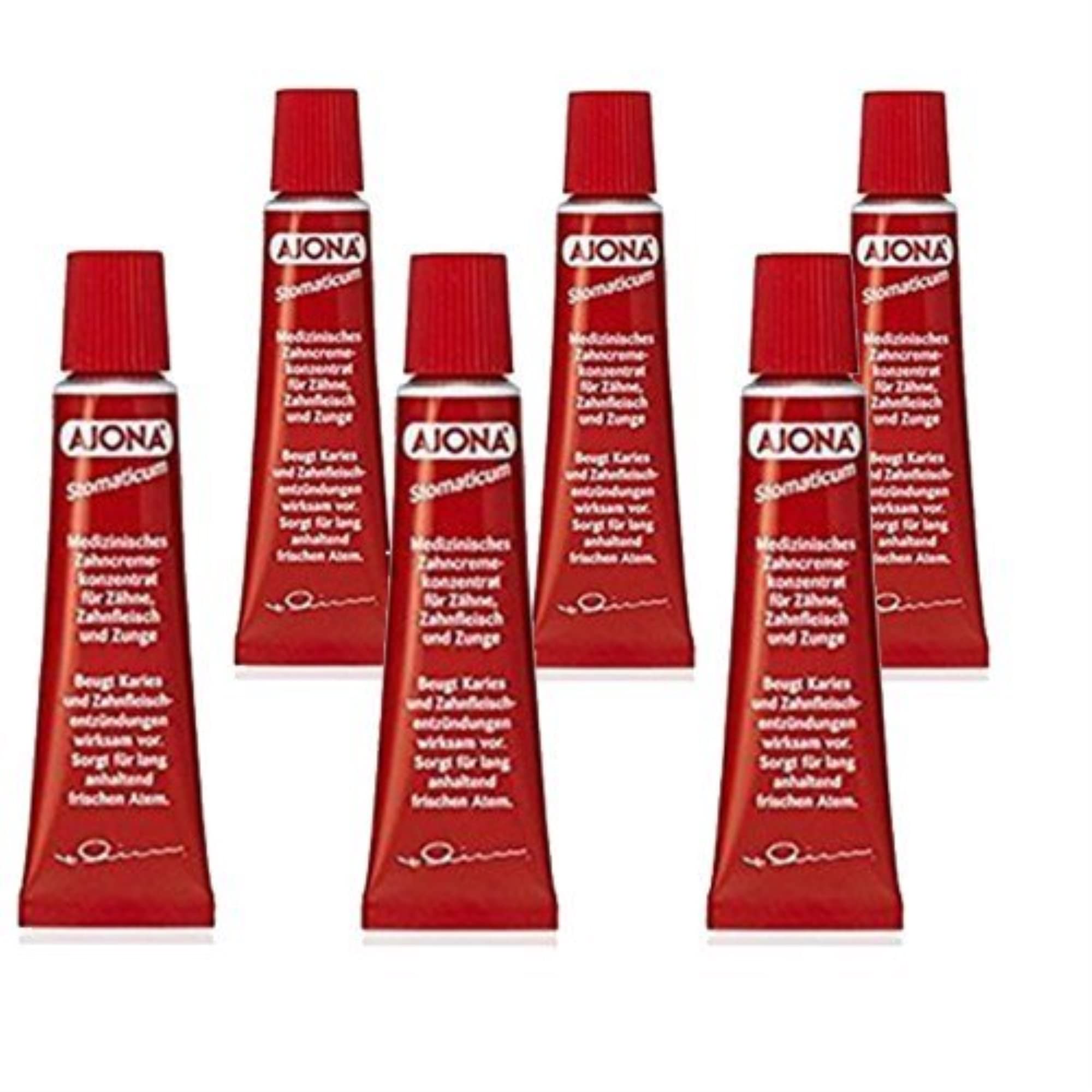 Ajona Stomatikum – tube dentifrice 25 ml, haleine fraîche durable après le brossage.