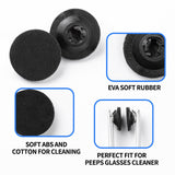 Pad de nettoyage Ajrwiiy pour lunettes et verres
