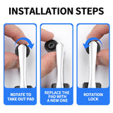 Utilisation simple du tampon Ajrwiiy pour remplacer les pads