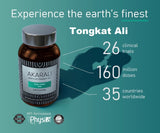 AKARALI Tongkat Ali – ingrédients avec 1,5% d’Eurycomanone pour énergie soutenue