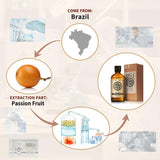 AKARZ huile passion fruit – bougie DIY pour une ambiance exotique et agréable.