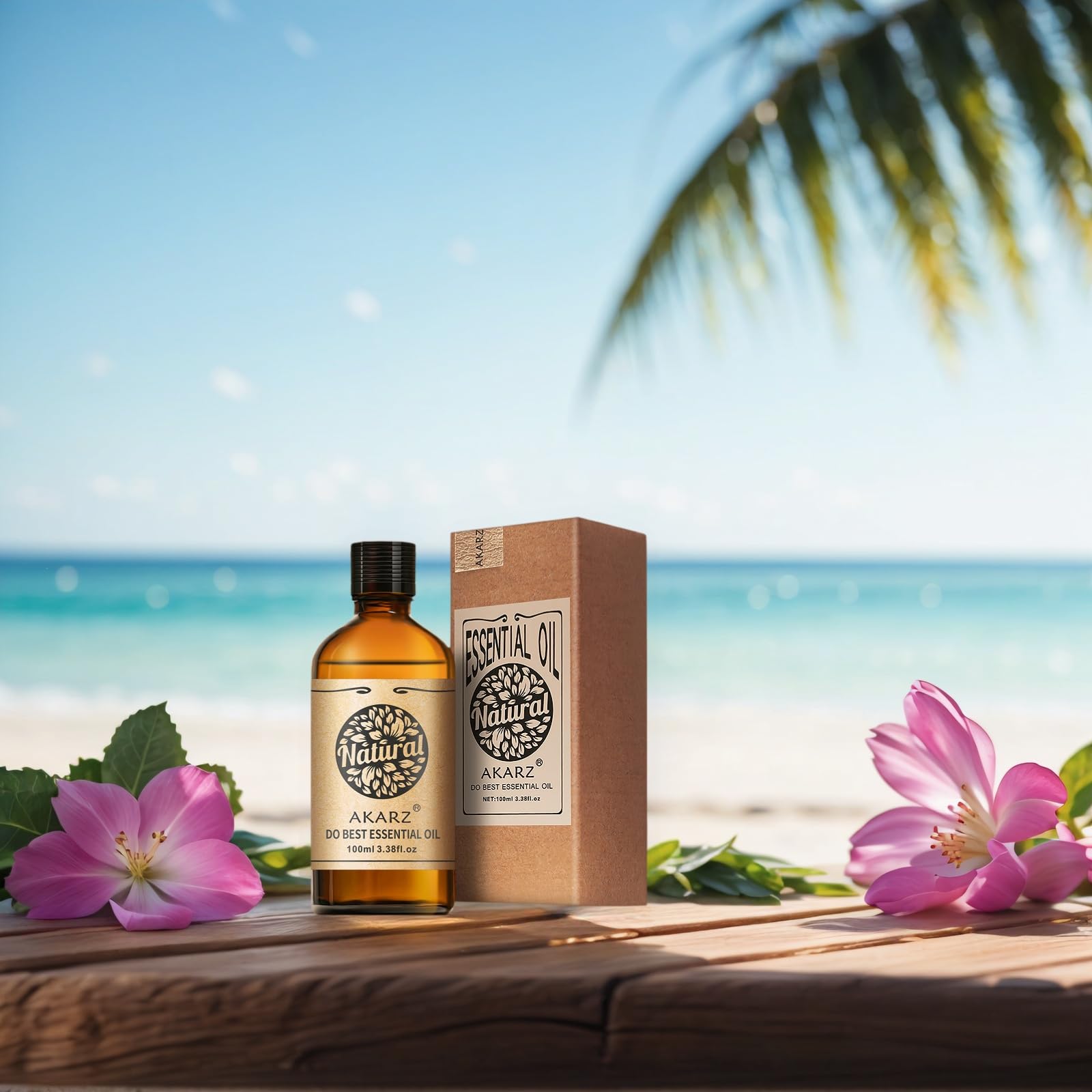 AKARZ huile passion fruit – séance de massage, sensation veloutée et apaisante.
