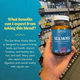 Capsules Akasha Superfoods Sea Moss — soin potentiel pour la peau et le bien-être.