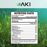 AKI ORGANIC E18 couleur cobalt pour desserts colorés et photogéniques.