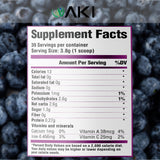 Dose Cuillere AKI ORGANIC Haskap Extract pour utilisation quotidienne facile.