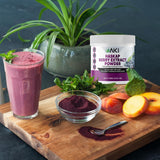 Usage quotidien AKI ORGANIC Haskap Extract dans smoothies et yaourts.