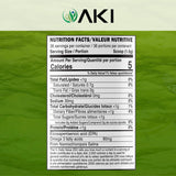 AKI ORGANIC Poudre phytoplancton marin avec cuillère, dosage pratique.