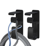 AkioPey: support-tuyaux cpap double-accroche, rangement fiable.