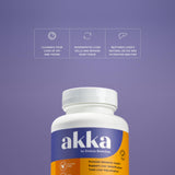 AKKA Premium Liver Cleanse – boîte d'emballage montrant le visuel et la promesse.