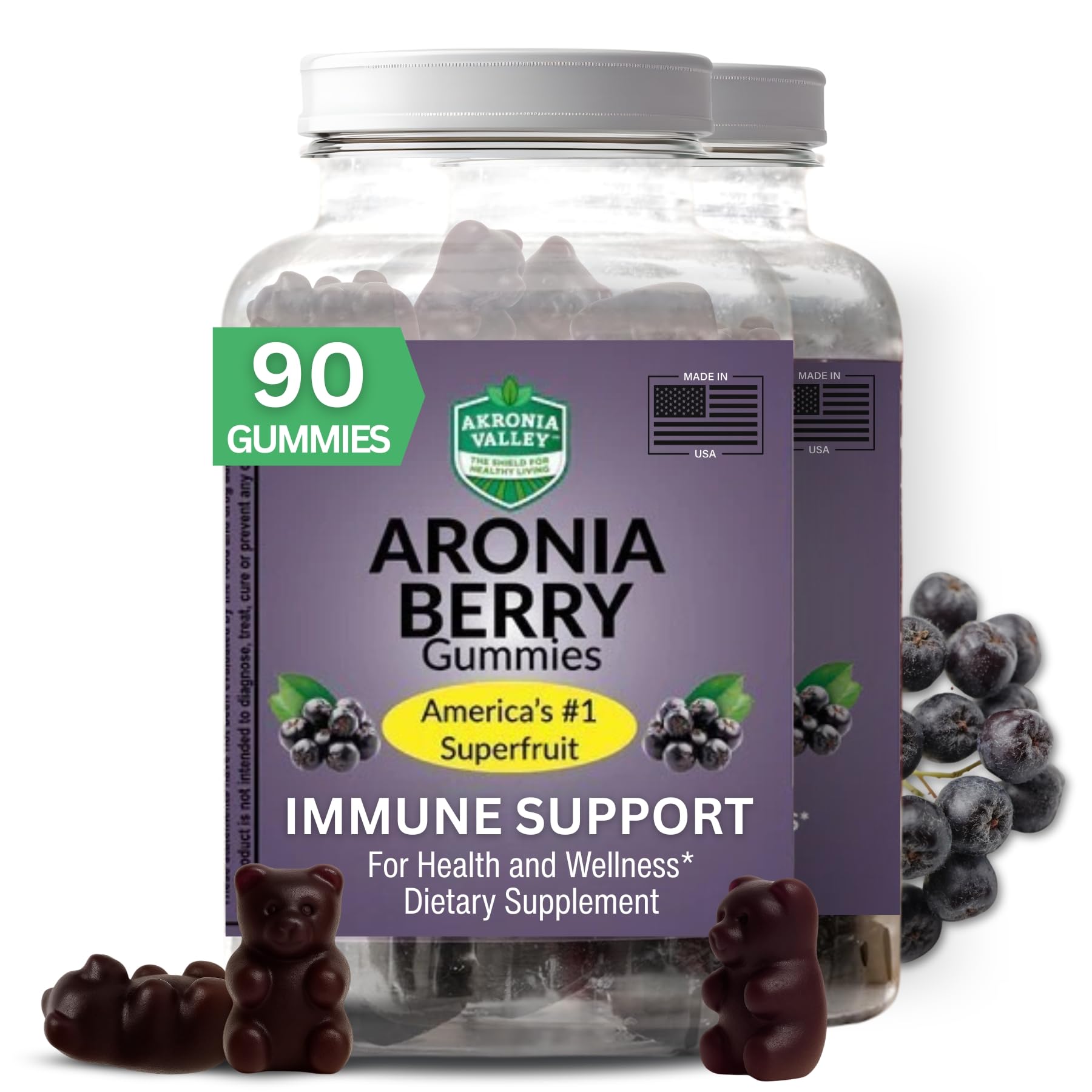 Gommes Akronia Valley Immunité: douceur savoureuse pour soutenir l'immunité au quotidien