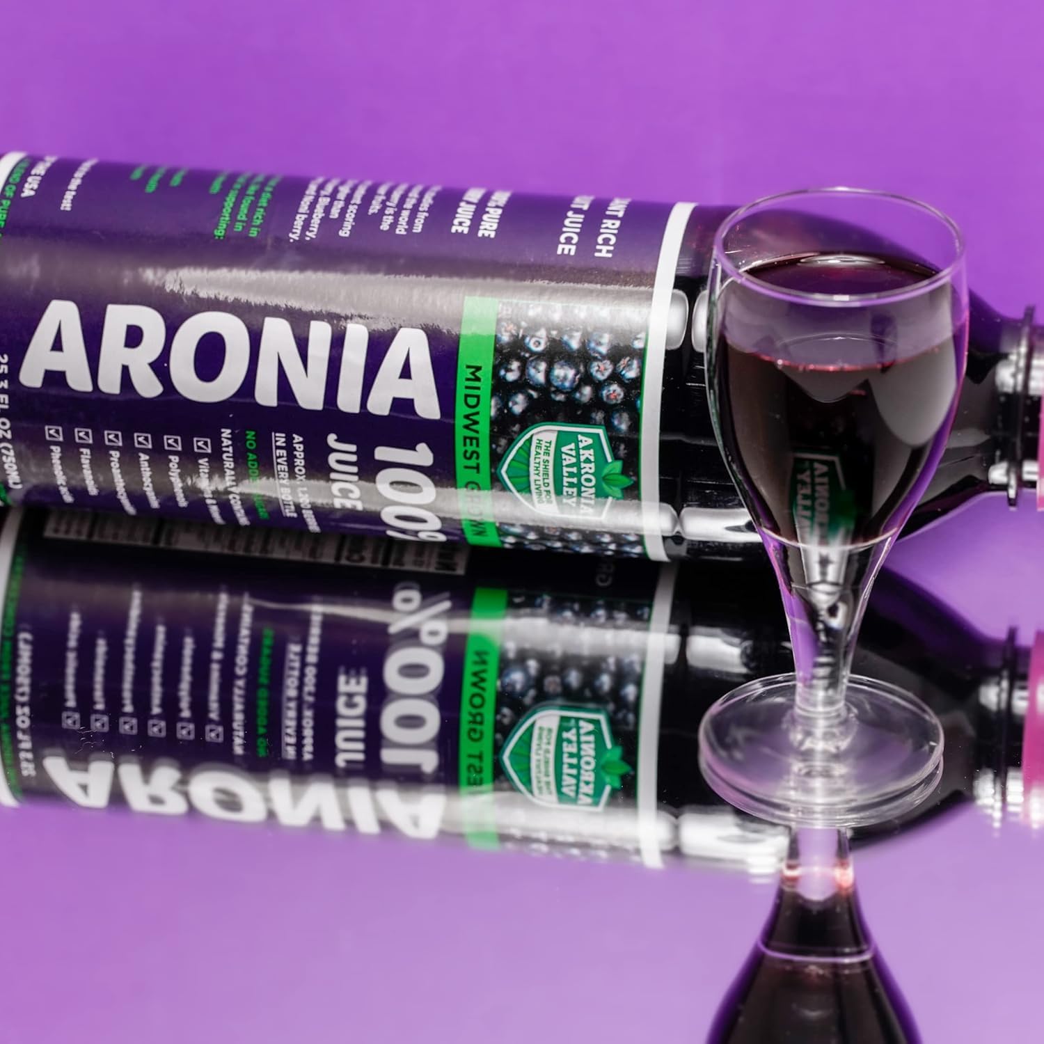 Pack de 6 bouteilles Akronia Valley prêt à planifier la semaine.